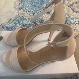 LC Lauren Conrad Blush Heels